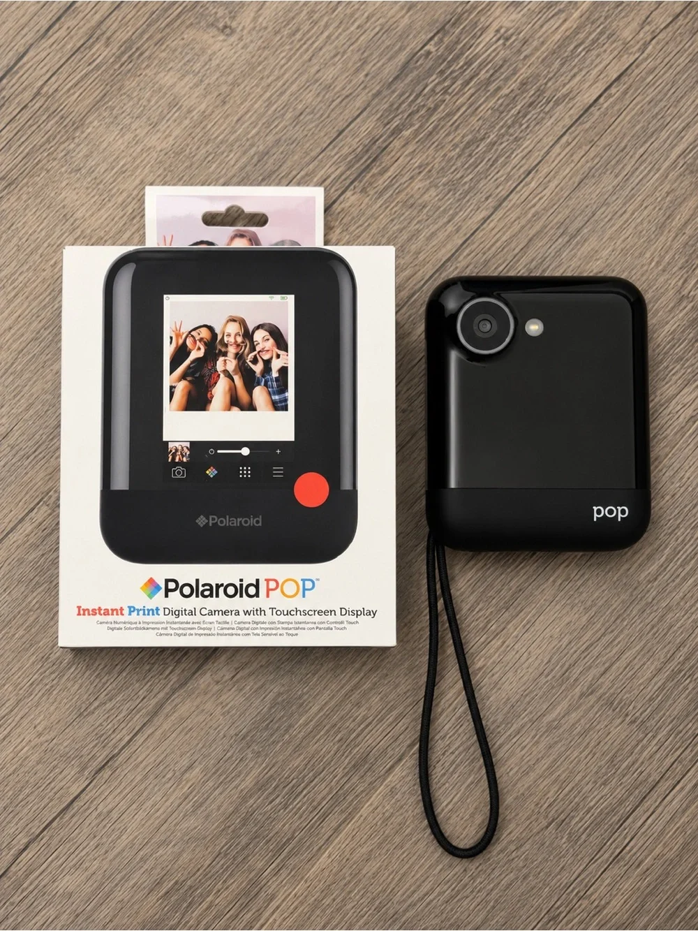 Polaroid POP Instant Print Camera — Instructions Included
